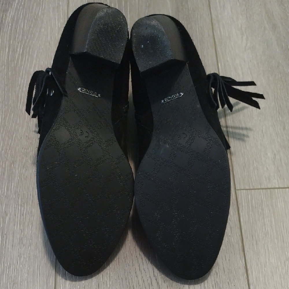Black Suede Ankle Boots - Picture 10 of 13